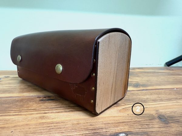 Black Sheep All Purpose Leather and Wood Box - Image 11