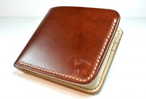 Cotswold Shell Cordovan Leather Wallet – Antique Brown