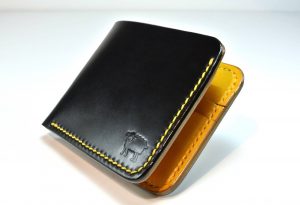 Cotswold Shell Cordovan Leather Bumble Bee Wallet