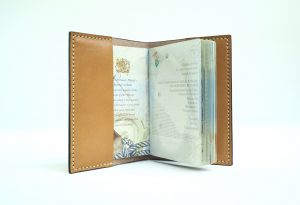 Hebridean Leather Passport Cover
