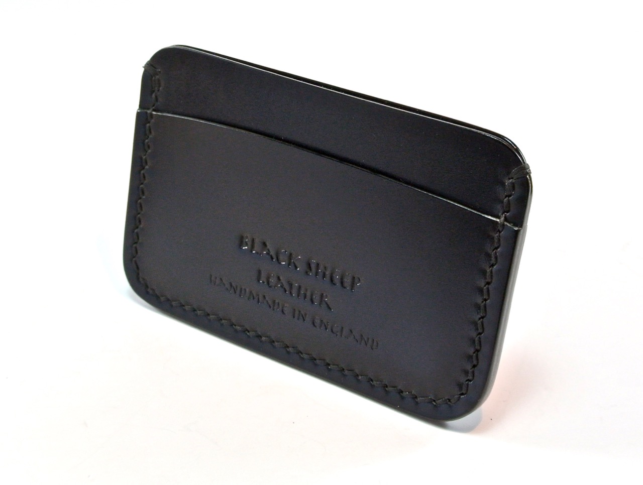 Cotswold Shell Cordovan Card Holder - Black Sheep Leather