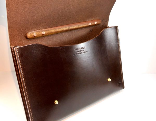 Leather document case