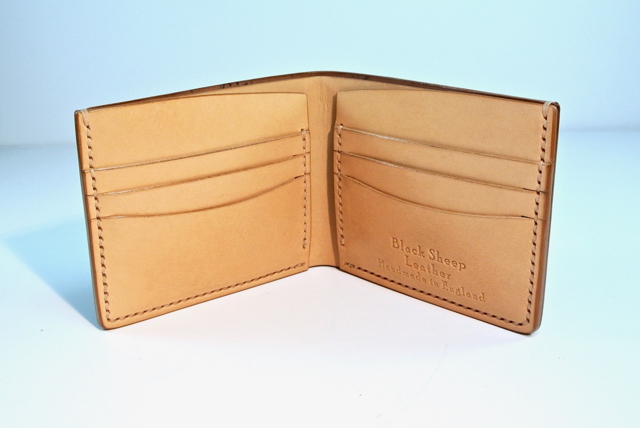 Horween Shell Cordovan No.8 Bi Fold Wallet - Image 8
