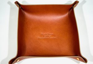 Herdwick Leather tray